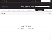 Tablet Screenshot of luxebuzz.com